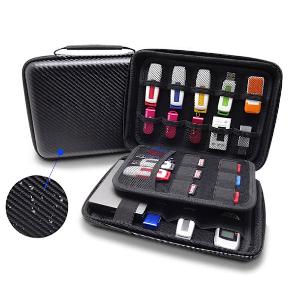 ##/USB-minnestickshållare, förvaringsväska, organiseringsfodral för USB-minnen, SD-kort, minneskortstillbehör, samling, USB-minnesticka ingår ej##/