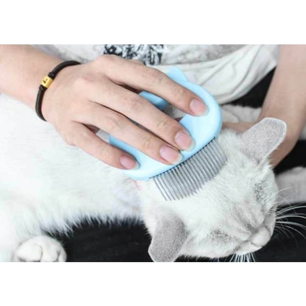 Den originale Pet Hair Removal Masserende Skallkammen Myk Desheddi