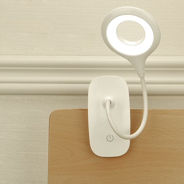 Ladattava johdoton LED-pöytävalaisin, 3 väriä ja 3 himmennystasoa, kosketus