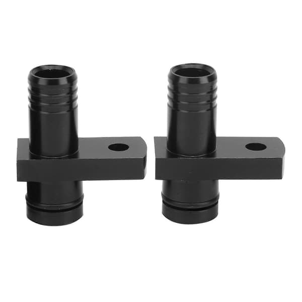 PCV Reroute Fitting med Reroute Port Prop og Resonator Prop Passer til GM Duramax 6.6L 2004.5?2010 Sort