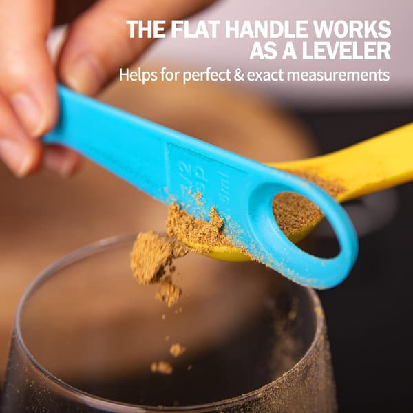 12 Mittalusikan sarja, Muoviset Keittiö- ja Leivontamittalusikat