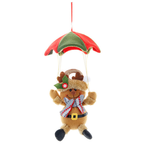 1 stk. Julefaldskærmshængende Juletegneserie Gammel Mand Ornament