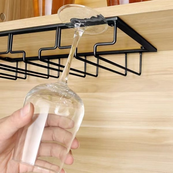 ##/Glas hållare hängande glas hållare vinglas hållare 5 skenor##/
