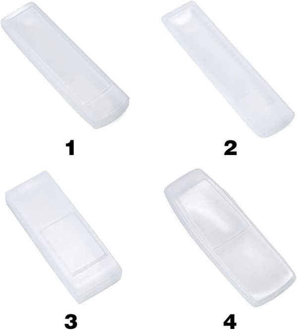 18,5 x 5 cm (1) Vanntett Silikon TV-Fjernkontroll Beskyttende Deksel