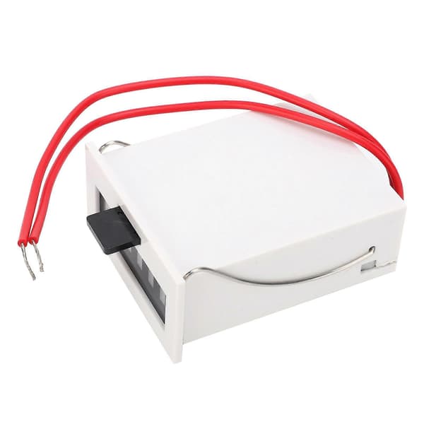 Elektromagnetisk impulstæller 6-cifret modul ABS-materiale MCF-6X 0-999999 1.5W AC220V