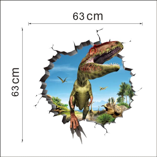 50×50CM dinosauritaulu makuuhuoneen ja olohuoneen sisustukseen