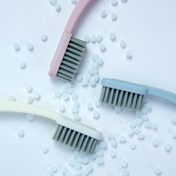 3-pack Manuell Tandborste Clean Hållbar Tandborste