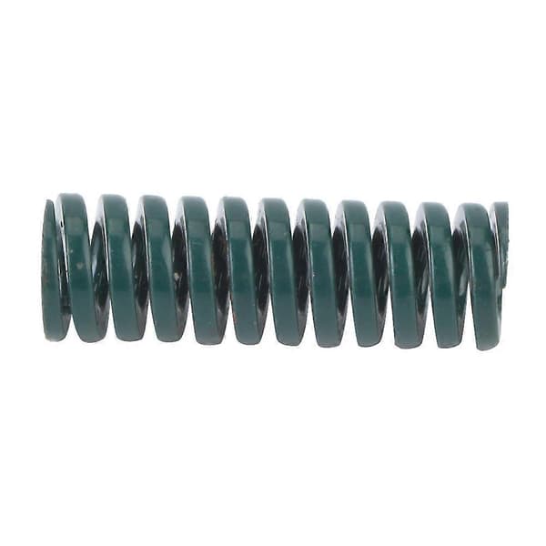 2 st OD 10 mm ID 5 mm Högprecisions Stål Grön Tung Belastning Formpressfjäder (TH10*30mm)