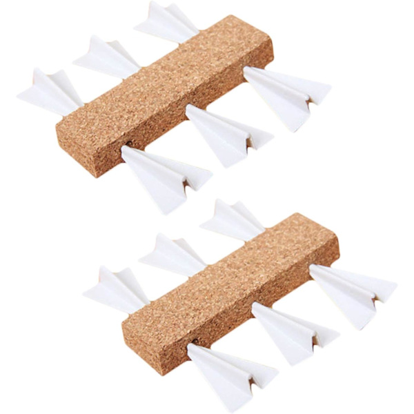 12 kpl Push Pin (paperilentokoneen muoto), koristeelliset push pinit