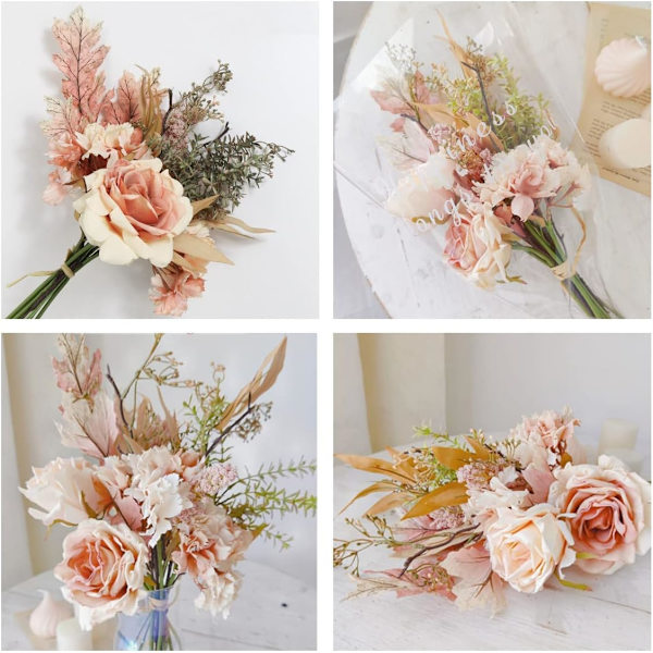 Kunstig Blomst Kunstig Blomst Bukett Kunstige Blomster til Bryllup B