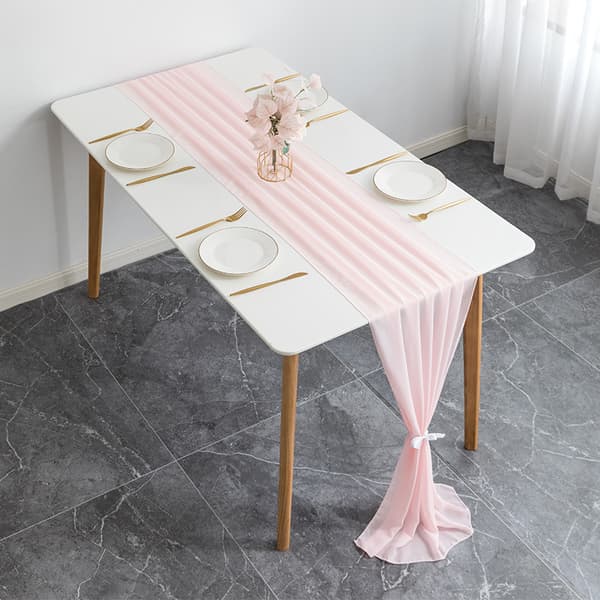 Moderne Bordløper i Chiffon - 72cm*305cm - Vaskbar - for Bryllup - Borddekorasjon - for Bryllup Bursdag Kommunion