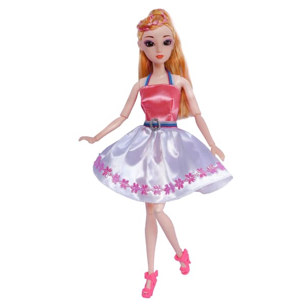 Barbie modekostume, 5 dele, 5 dukketilbehør, til ch