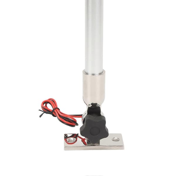 Båtankerlys LED 180° Roterbar 24in Rustfritt Stål Base COB Båt Akterlys for Yachter Skip Hav
