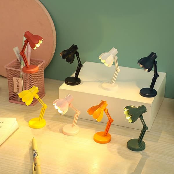 ##/(Svart) Hemmabordlampa - Bärbar Mini Nattlampa##/