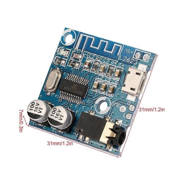 Bluetooth Audio Decoder Board Loseless Bilhøjttaler Audio Effektforstærker Modul