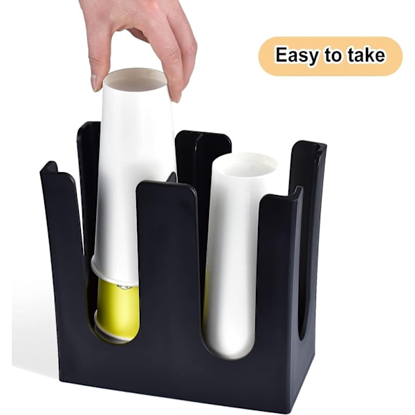 Kaffetillbehör set förvaringslåda kaffekopp dispenser