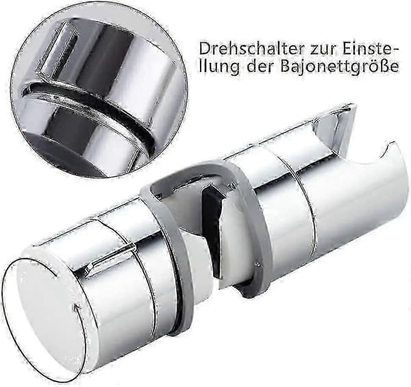 Brusehovedholder, Håndbrusehovedholder 18-25 mm Justerbar Bruseholder