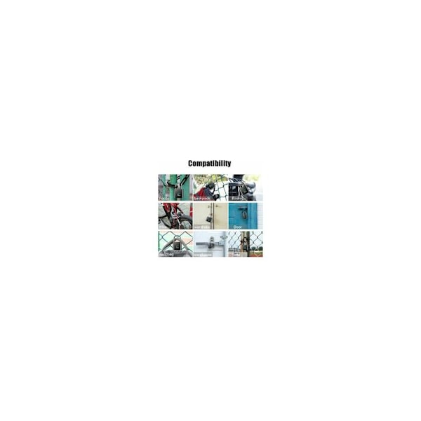##/Fingeravtryckslås - Silver, IP67 Vattentät, Nyckelfri Säkerhet,##/