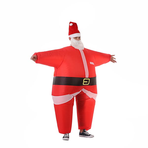Uppblåsbar Juldräkt Unisex Vuxen Jul Cosplay