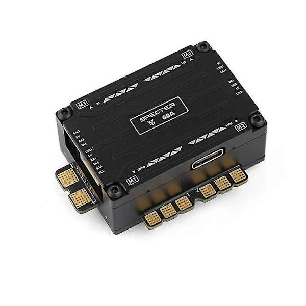HGLRC SPECTER F760 BOX Integrert Stack 20x20mm F7 Flight Controller med 10V 5V BEC AIO 60A BL32 4i