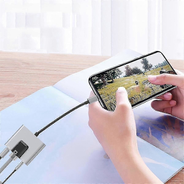 Type-C Mobiiliverkkokortti Verkkokaapelin Muunnin RJ45 Ethernet-Sovittimeen