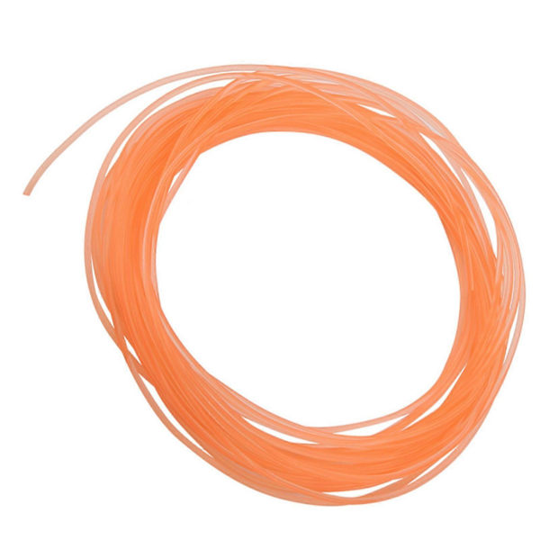 Orange Glat PU Polyurethan Rundrem til Drivtransmission (2mm*10m)