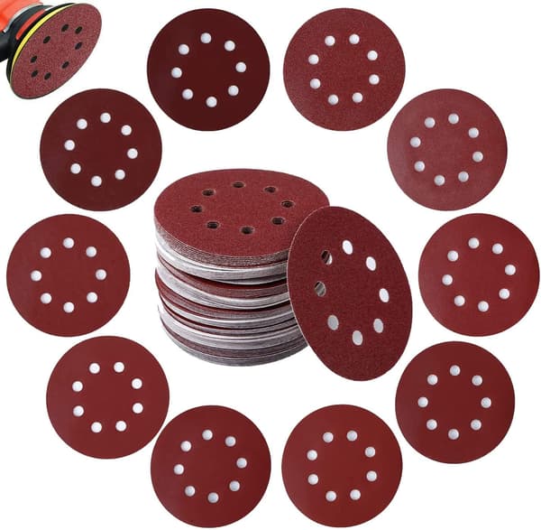 Slippappersskiva 40/60/80/120/180/240/320/400/600/800 Slippappersskiva