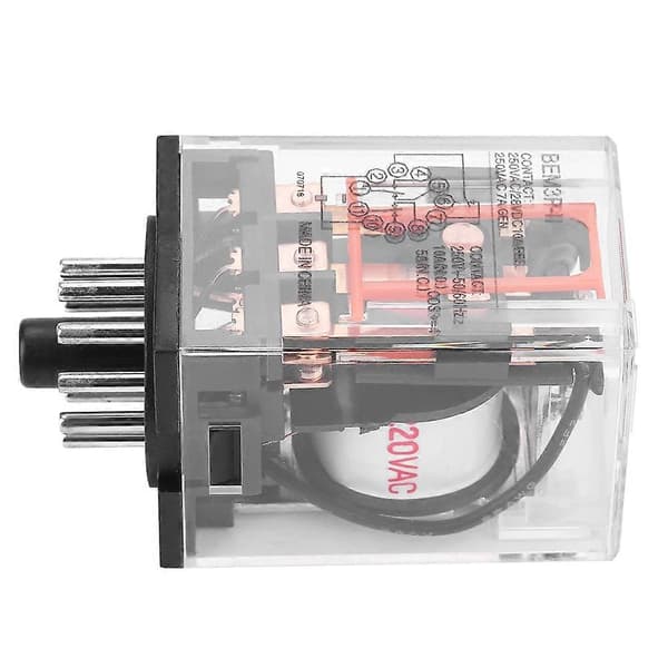 MK3P-I AC 220V Elektromagnetiskt elektriskt relä för allmänt bruk 11 stift 10A 3Z