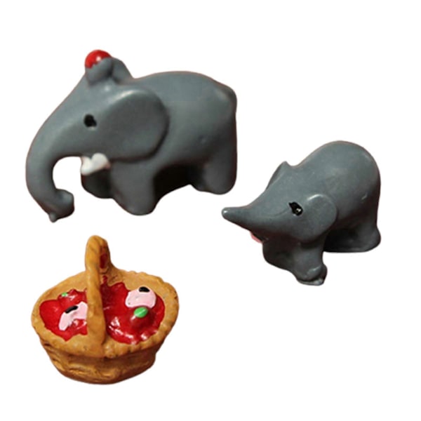 3 st/set Anime Figurin Hög Simulering Dekorativa Mini Actionfigurer DIY Tillbehör för Trädgård 4