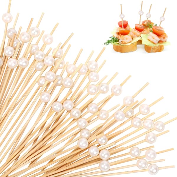 400 kpl Cocktail-tikkuja Appetizerille Helmi Ba
