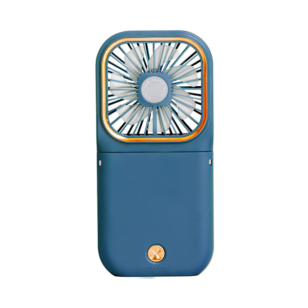 ##/USB-tuuletin Vihreä 1 kpl Mini Ripustus Hiljainen Käsikäyttöinen Tuuletin USB Ladattava 5000mAh 3 Nopeutta Taitettava Kannettava Tuuletin Sopii Kotiin Toimistoon ja Matkalle##/