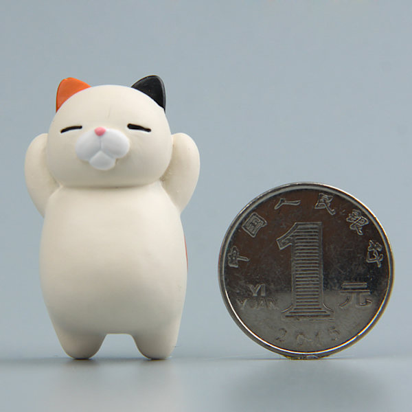 2 Par (tre-färgade) Oskyldiga Katt Cartoon Kreativa 3D Magnetiska