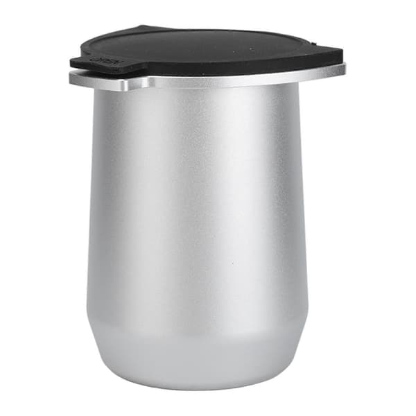 Doseringstratt i aluminiumlegering med silikondammskydd för Breville 8-serien kaffemaskin silver