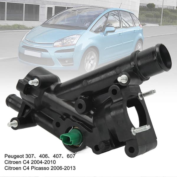 Termostathus med sensor 1338AV erstatning for Citroen C4 2004?2010 for Peugeot 307 406 407 607