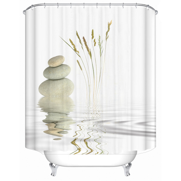 Dusjforheng 120 x 200 cm Digitaltrykk Moderne Design Vanntett