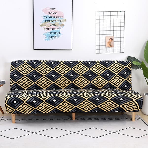 Strækbar Armløs Sofa Betræk, Universal Armløs Sofa Betræk, Alle Dækket