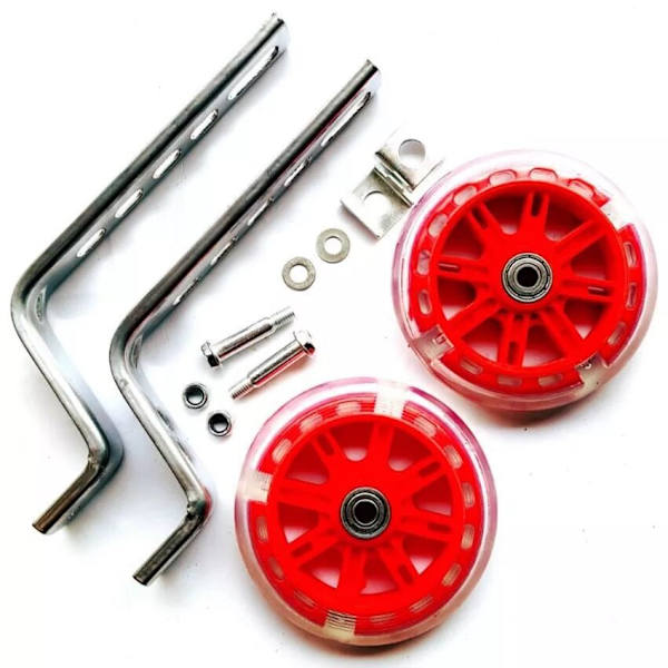 Set med 2 12-20 tum lysande scooterhjul - Glödande 12-20 tum