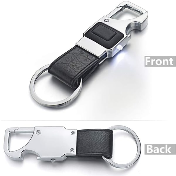 Metal nøglering Metal nøglering Multifunktionelt værktøjs holder Keyrin