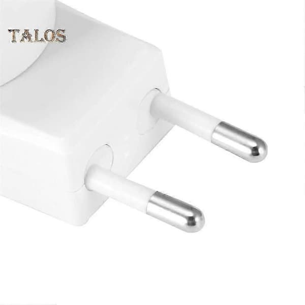 E27 EU Stik Lampe Lys Holder Base Sokkel Konverter Adapter med Kontrolkontakt