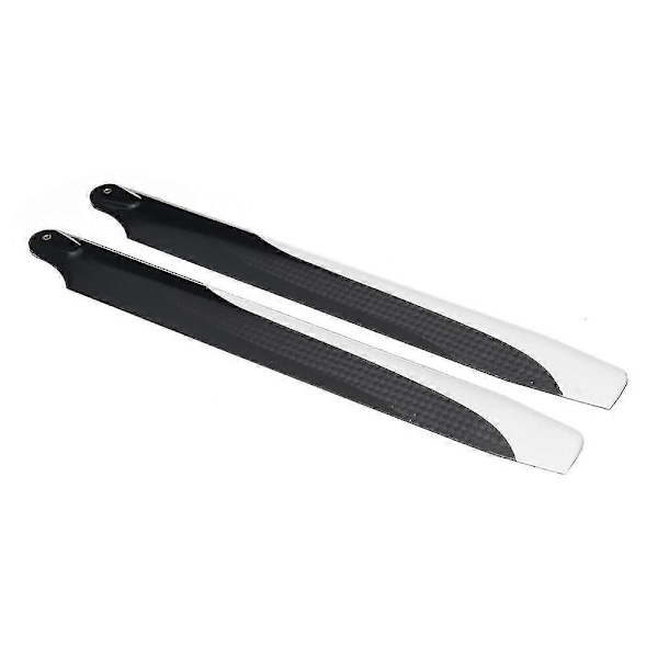 1 par PUDU 230mm Kolfiber Huvudrotor Blad Propeller För RC Helikopter