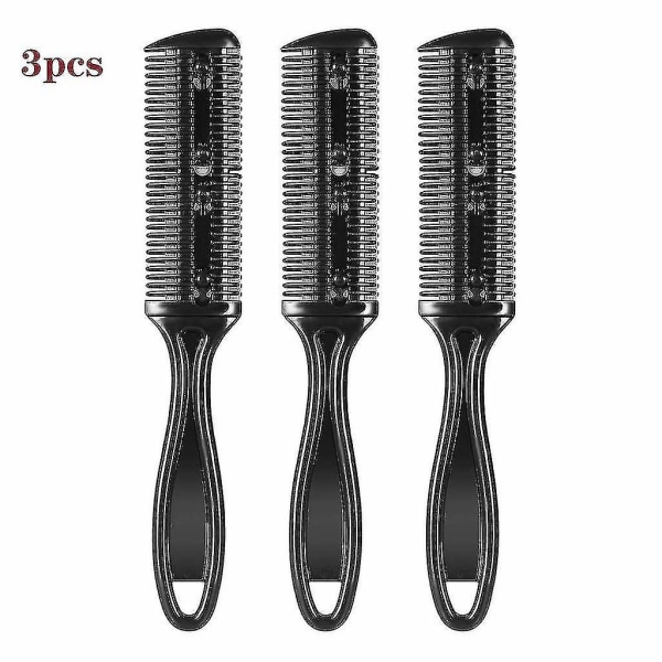 Hair Clipper Comb, Double Side Haircut Comb with Stainless Steel