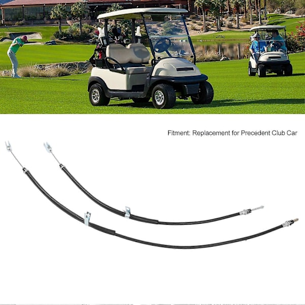 Bremsesæt, førerside og passagerside, 103528701, tilbehørserstatning til Precedent Club Car