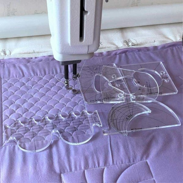 Patchwork Lineal DIY Fleksibel Praktisk Quilting Skrædder Håndværk Syning Patchwork Lineal til Husholdning 2