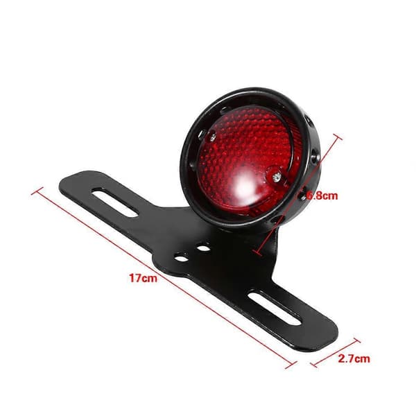Motorcykel LED Retro Rød Baglygte Bremse Stop Lys Lampe Til Honda/Yamaha