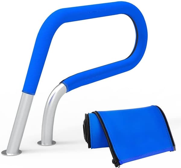 Poolarmstödshandskar. Pooltrappset Anti-halk Poolvakt