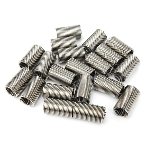 20 stk. gevindindsatser SUS304 rustfrit stål skrue muffe reparationssæt M14 x 1,5 x 3D