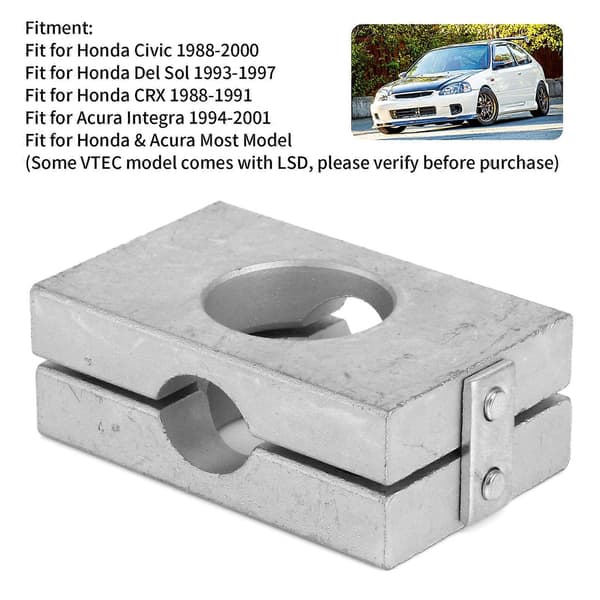 LSD Limited Slip Differential Konverteringsplade Passer til Honda Civic / Del Sol / CRX / Acura Integra