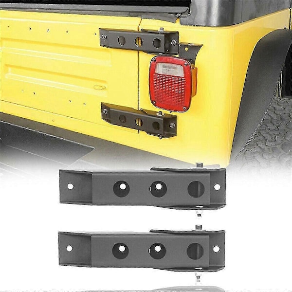 For Wrangler Hengsler Sett Oppgradert Kraftig Stål Bakdør Hengsler 1997-2006 For Wrangler Tj