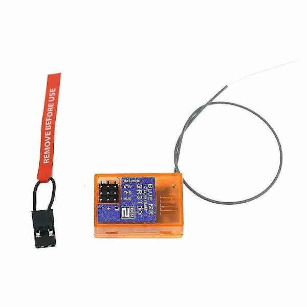 SR3100 2.4GHz 3CH RX Modtager TIL DX3R Sender RC Bil Båd