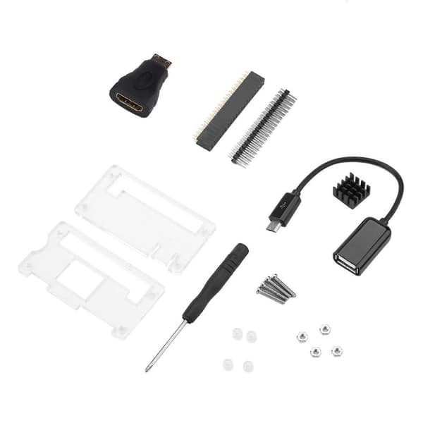 1 Sett X Basic Suite Kit Tilbehør For Raspberry Pi Zero W /Zero